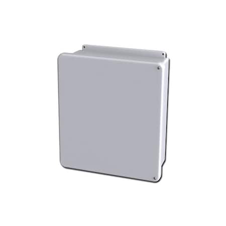 Saginaw Control & Engineering Captive Screws Electrical Enclosures, 17.47 in H, 6.23 in D, 15.46 in W, NEMA 4, 4X, 12, 13 SCE-1614FG